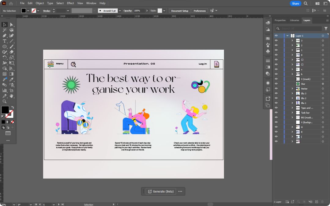 Adobe Illustrator Import Demo Preview