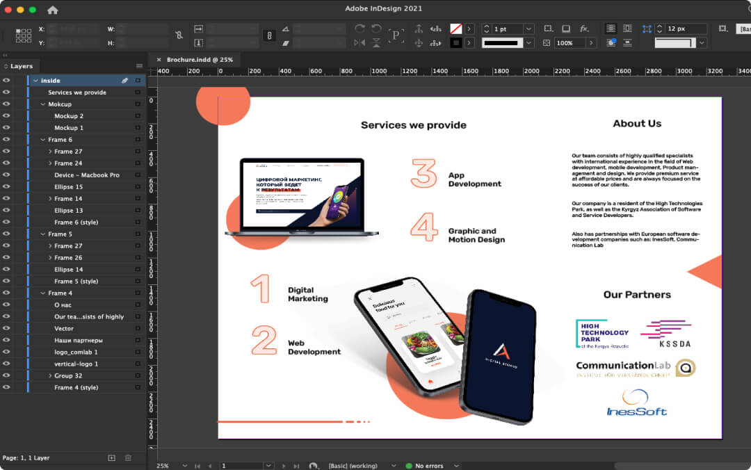 PDF Indesign Import Demo Preview
